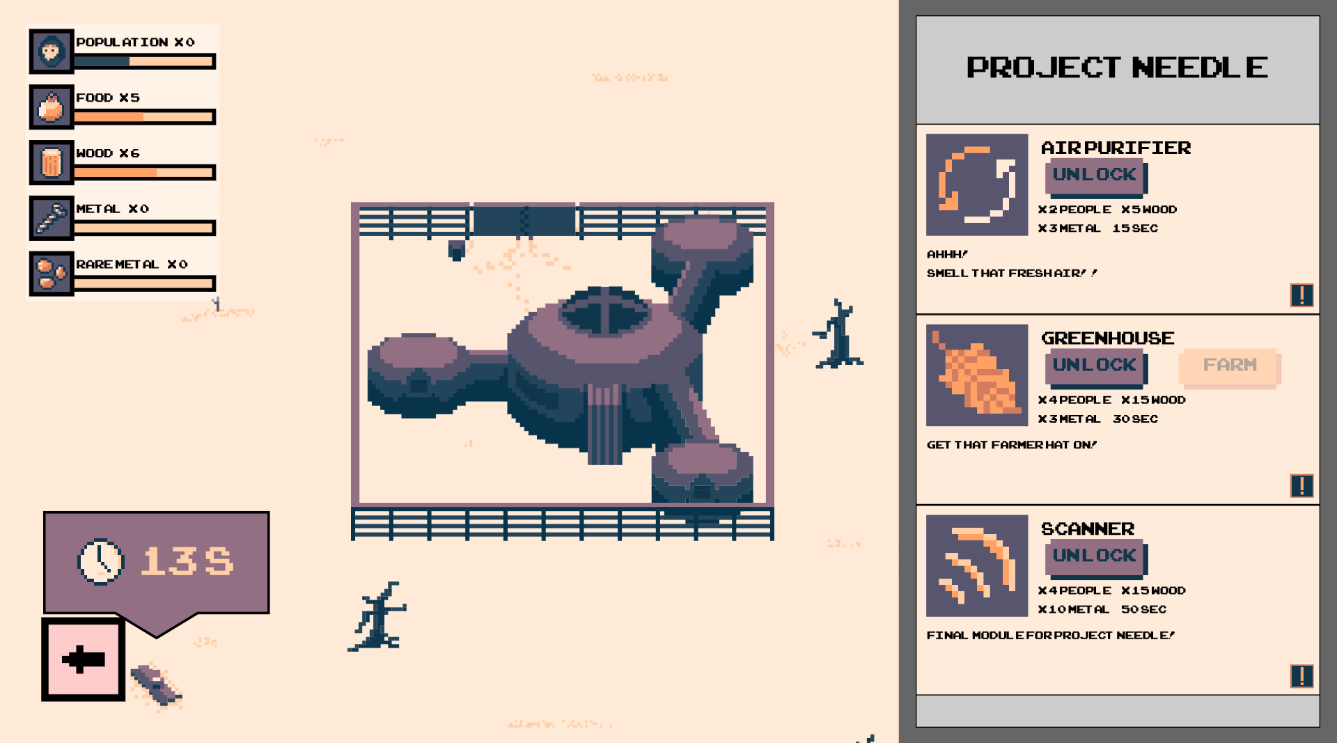 Web Game Development - Resource Management Game